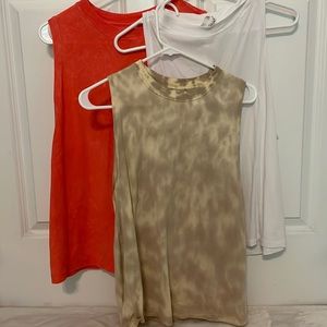 3 Lululemon All Yours Tanks